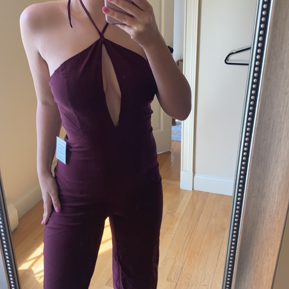 NWT wine jumpsuit🍷 - Picture 6 of 10
